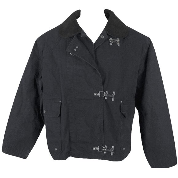 NEW! Polo Ralph Lauren Vintage Toggle Fireman Jacket (Coat)! L  Weathered Black - Picture 1 of 5